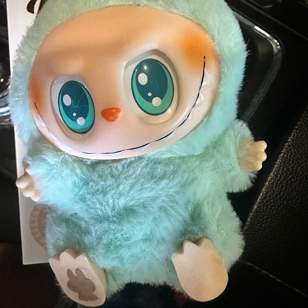 Adorable Plush Monster Toy - Mint Green OPEN BOX LABUBU
